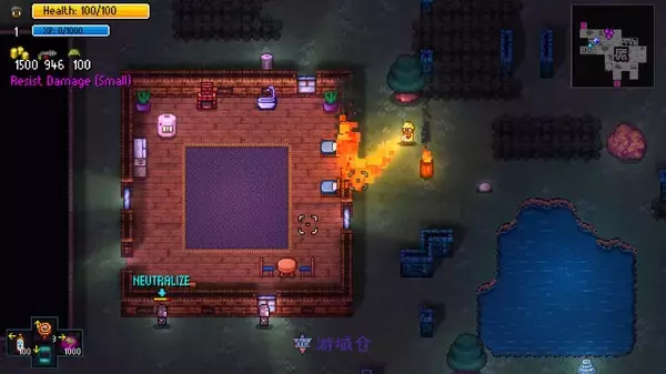 《地痞街区 Streets of Rogue》中文版下载v98|整合2DLC|容量389MB|官方简体中文|支持键盘.鼠标.手柄