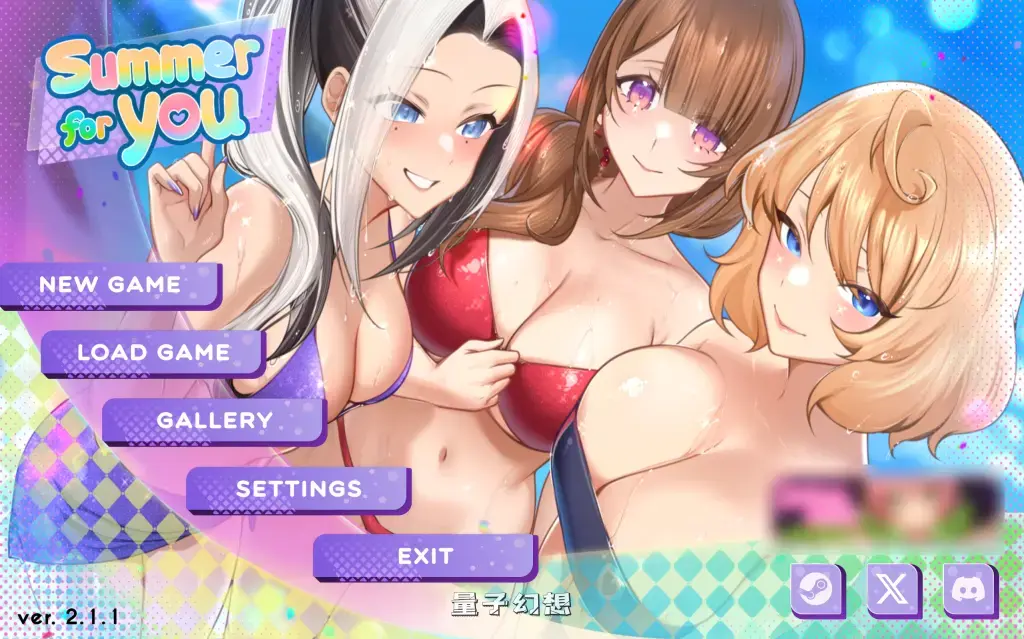【灵魂伴侣/SLG】夏日风情/夏日为你/Summer For You v3.0 官方中文版 [3.77G] 电脑游戏 第1张
